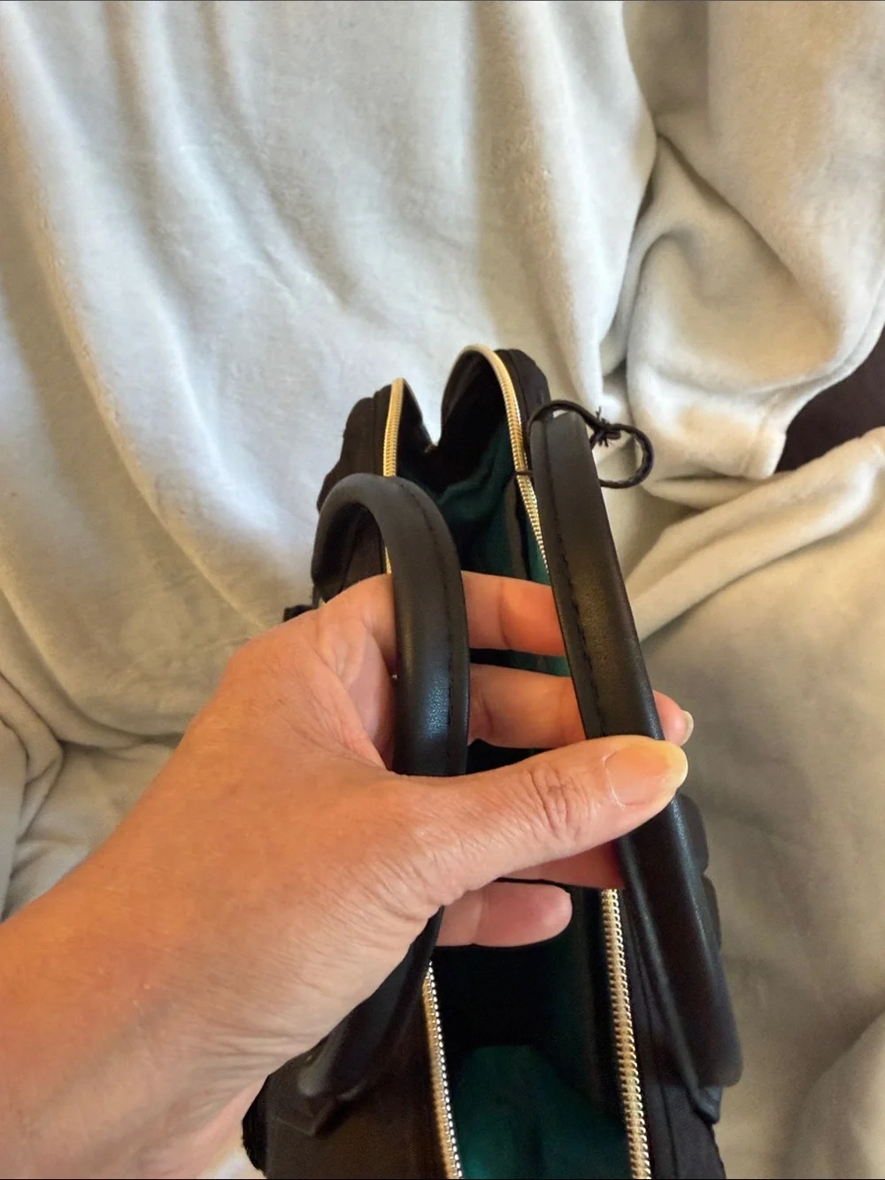Black Backpack/ Laptop Tote - Versatile Travel & Work Bag